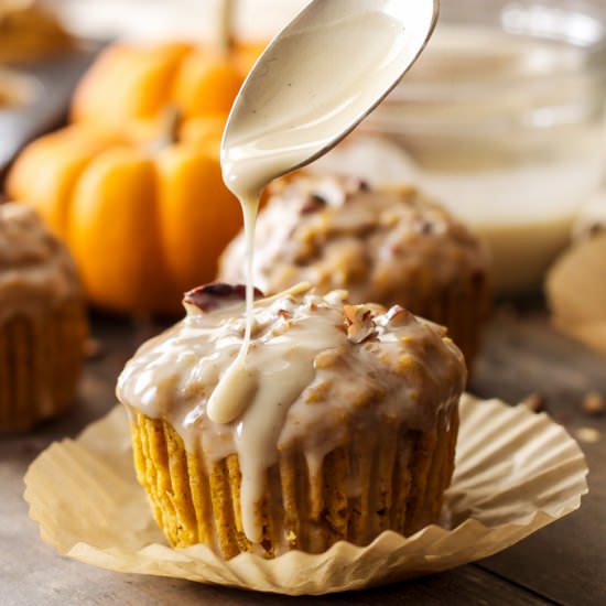 Pumpkin Pecan Muffins