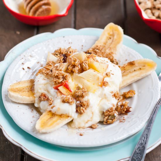 Breakfast Banana Split