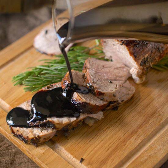 Balsamic, Rosemary Pork Tenderloin