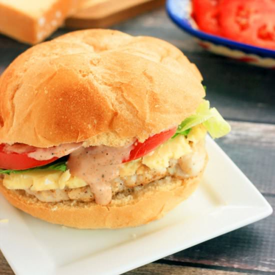 Cajun Chicken Sandwich