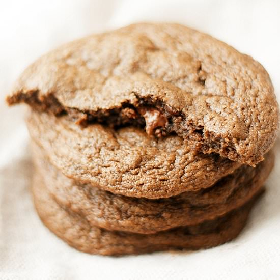 Chocolate Chocolate Chip Cookies