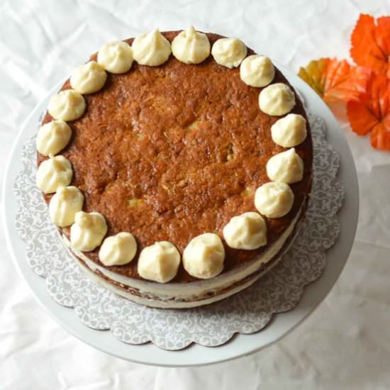 Autumn Naked Carrot Cake
