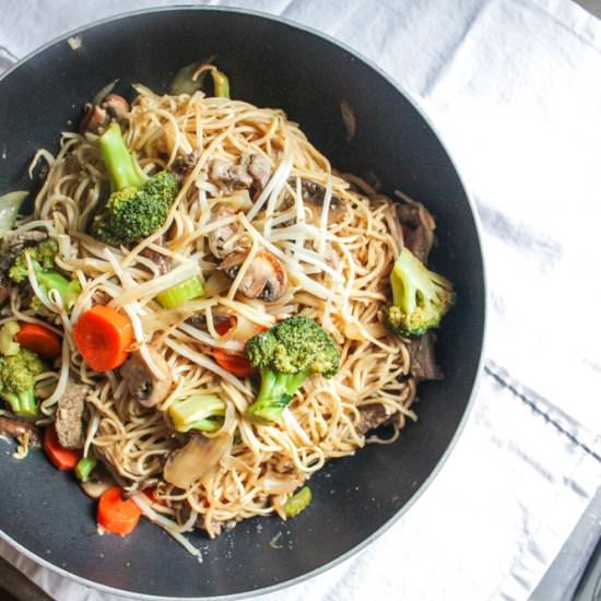 Straight-Up Chicken Stir-fry
