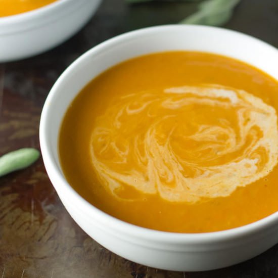 Butternut Squash & White Bean Soup
