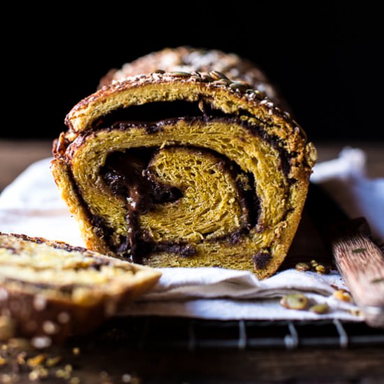Chocolate Cinnamon Swirl Brioche