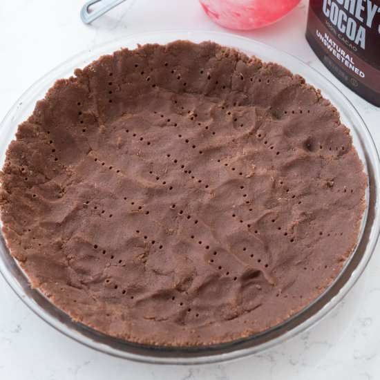 No Roll Chocolate Pie Crust