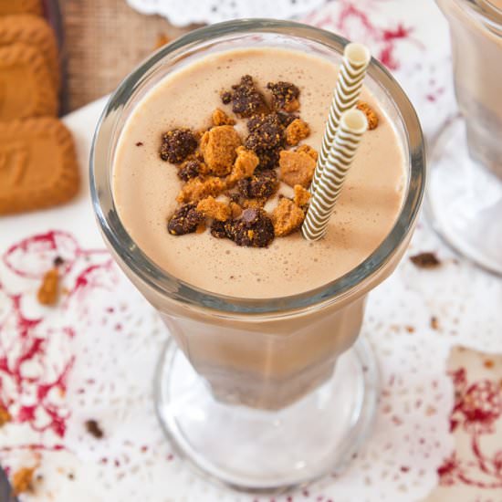 Biscoff Brownie Milkshake