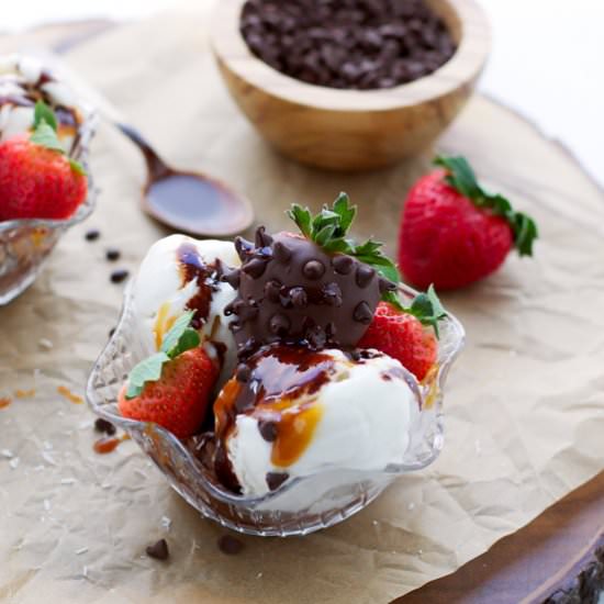 Dairy Free Sundaes