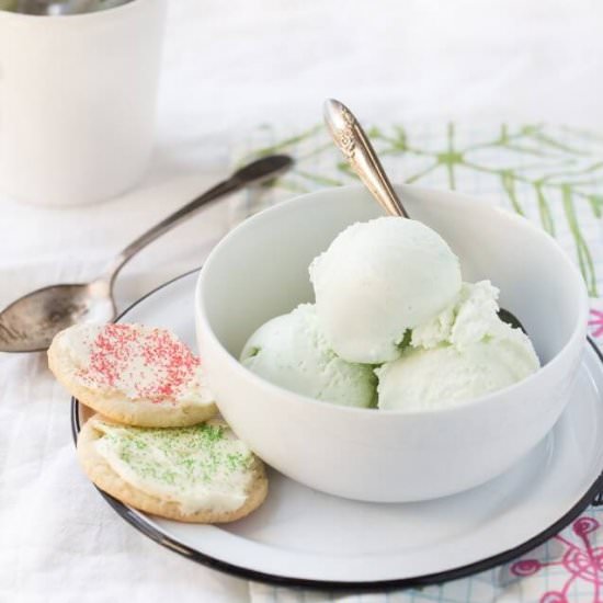 Frosted Sugar Cookie Ice Cream