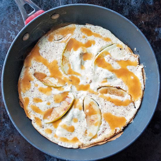 Apple Cinnamon Dessert Frittata
