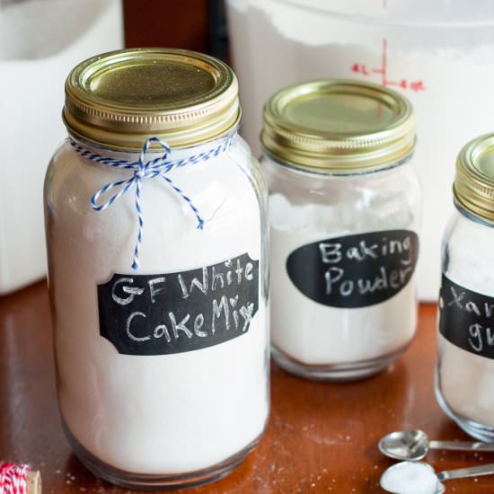 Homemade Gluten Free Cake Mix