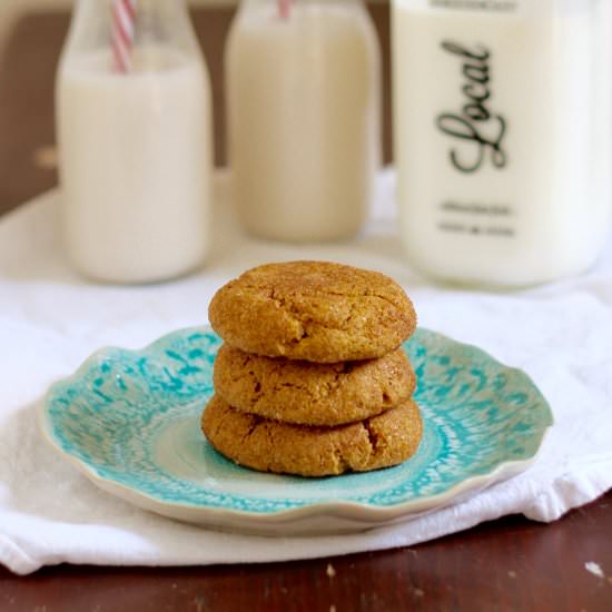 Vegan Pumpkin Spice Snickerdoodles