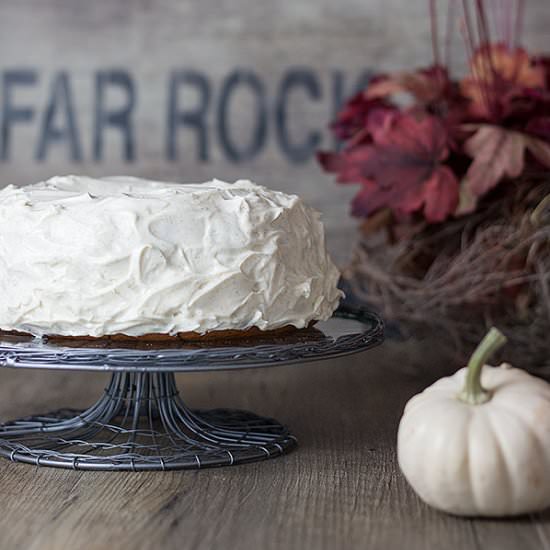 Pumpkin Spice Buttermilk Cake