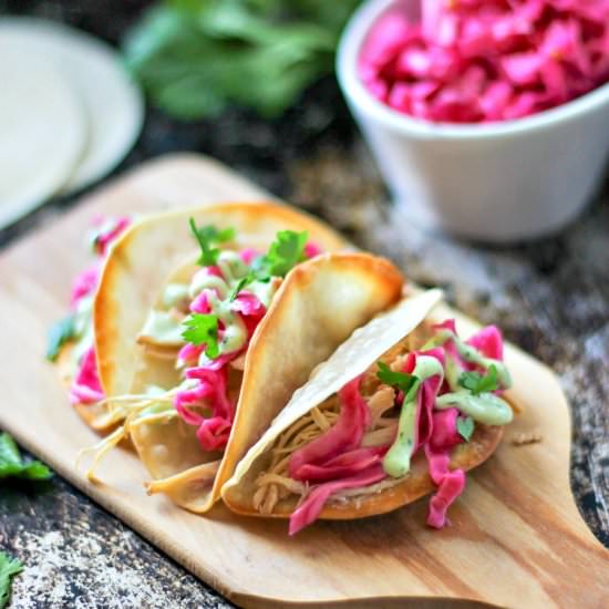 Mini Asian Tacos