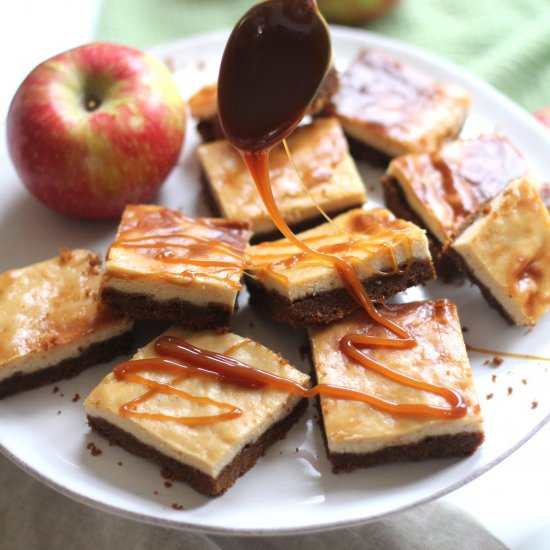 Caramel Apple Cider Bars