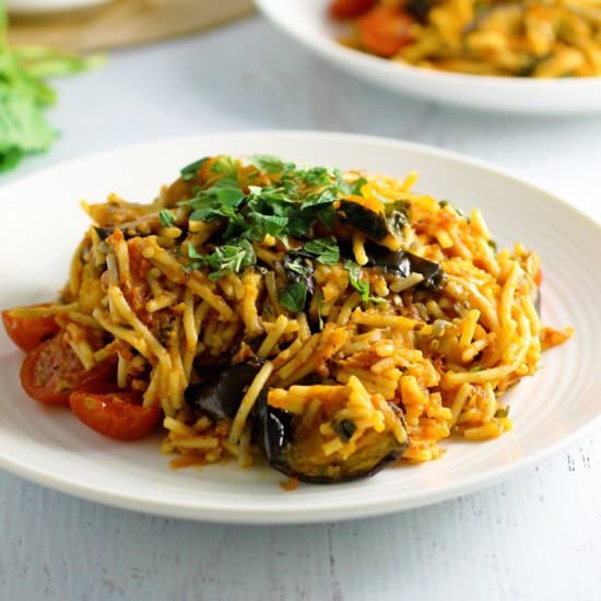 Gluten Free Eggplant Pasta