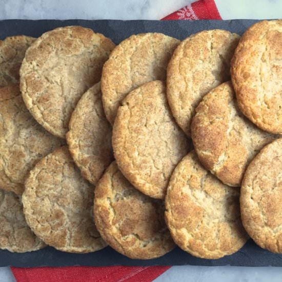 Soft Baked Snickerdoodles