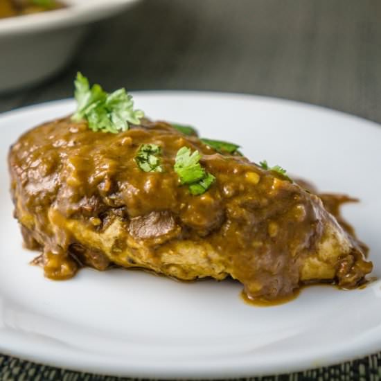 Chicken with Chocolate Mole Sauce