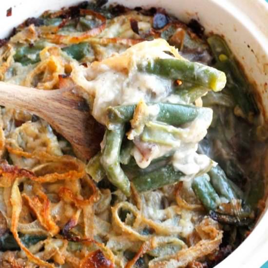 Clean Eating Green Bean Casserole