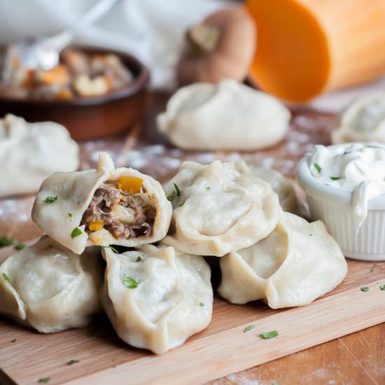 Uzbek Steamed Dumplings – Manti