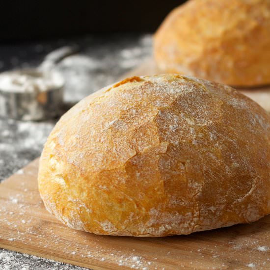 Easy No-Knead Artisan Bread