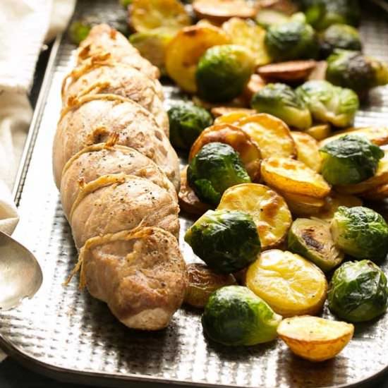 Apple Cranberry Pork Tenderloin