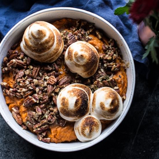 Lighter Sweet Potato Casserole
