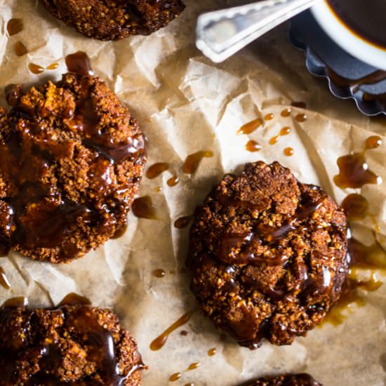 Paleo Caramel Apple Ginger Snaps