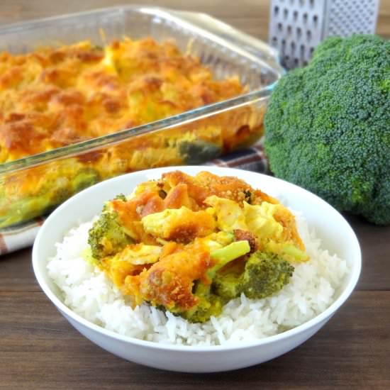 Broccoli Cheese Chicken Casserole