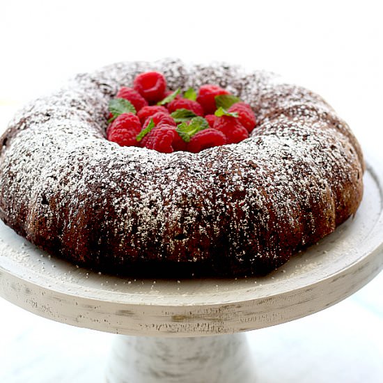 Healthy Chocolate Bundt Cake