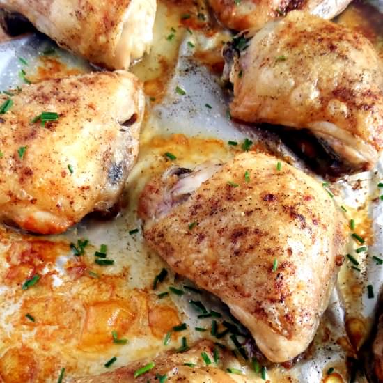 Baked Chicken Thighs