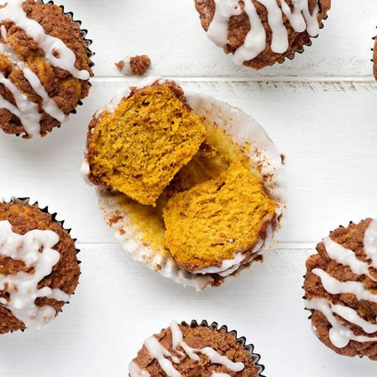 Pumpkin Streusel Muffins