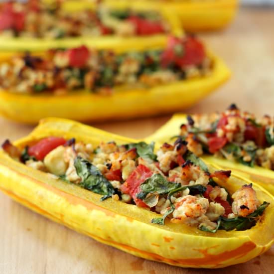 Stuffed Delicata Squash