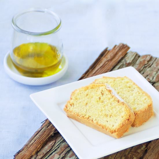 Basil Olive Oil Cake