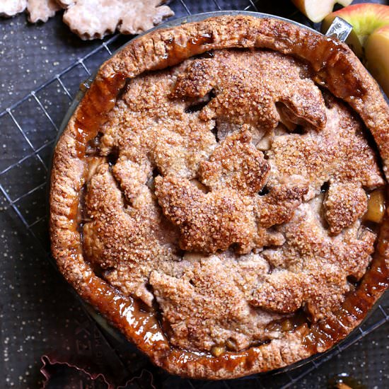 Maple Honey Apple Pie