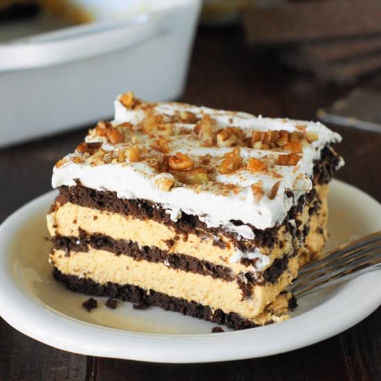 Chocolate-Pumpkin Icebox Cake