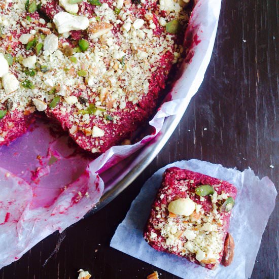 Beetroot Tofu Fudge