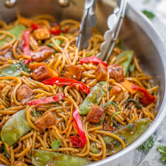 Easy Chicken Lo Mein