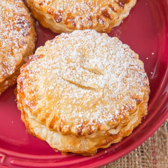 Salted Caramel Apple Hand Pies