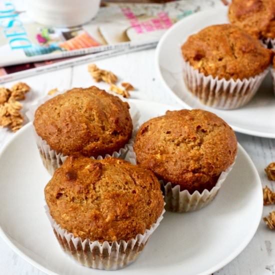 Healthy Granola Muffins