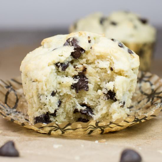 Gluten-free Chocolate Chip Muffins