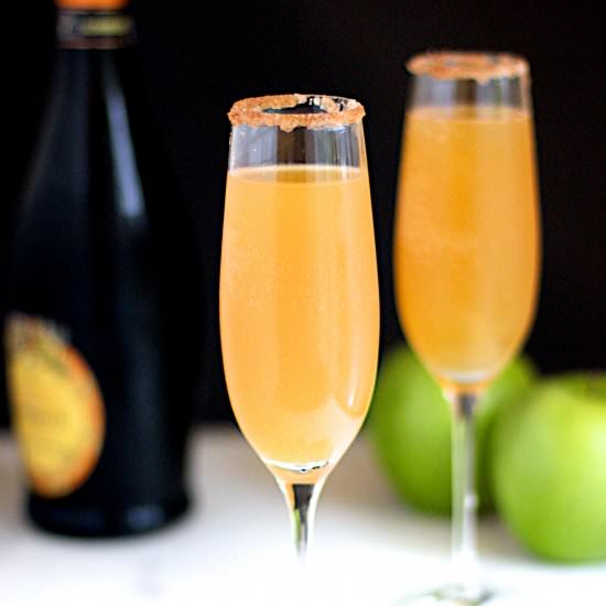 Apple Cider Mimosas