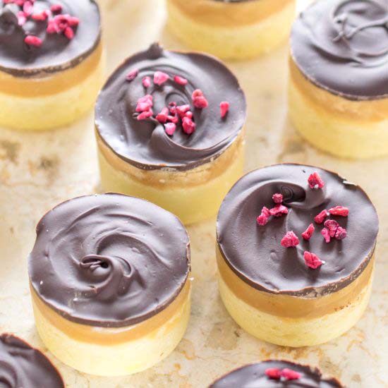 Millionaire Shortbread Bites
