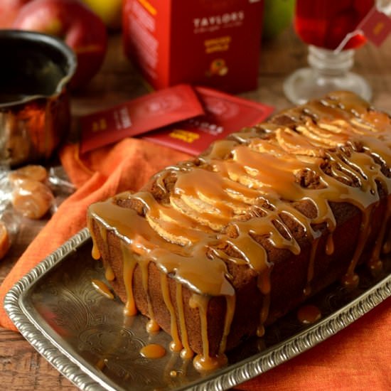 Toffee Apple Gingerbread Loaf