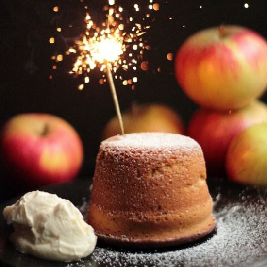 Spiced Sticky Toffee Apple Pudding