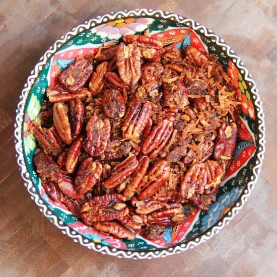 Caribbean Coconut Spiced Pecans