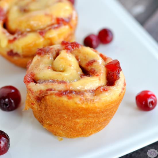 Cranberry Orange Sweet Rolls