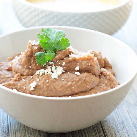 Slow Cooker Refried Beans