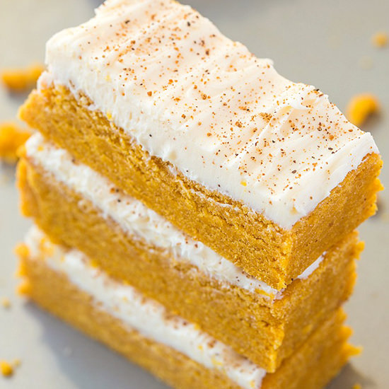 No Bake Carrot Cake Protein Bars