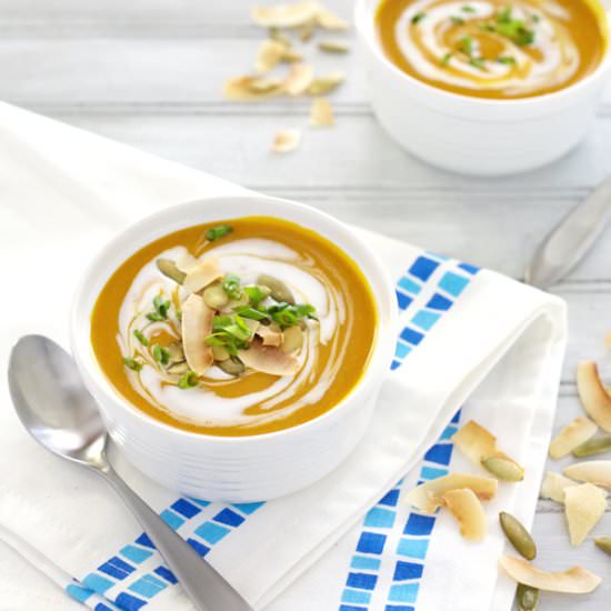 Slow Cooker Butternut Squash Soup